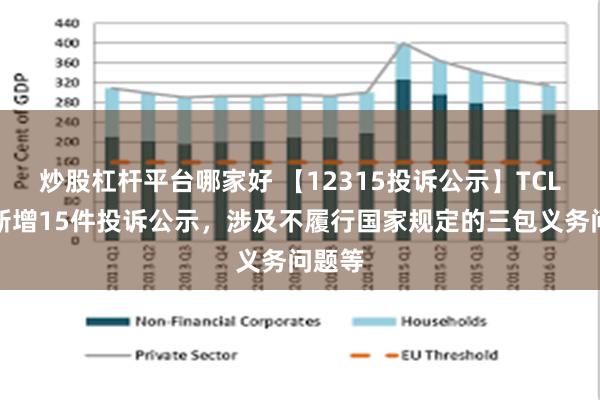 炒股杠杆平台哪家好 【12315投诉公示】TCL电子新增15件投诉公示，涉及不履行国家规定的三包义务问题等