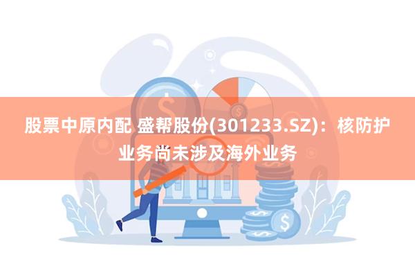 股票中原内配 盛帮股份(301233.SZ)：核防护业务尚未涉及海外业务